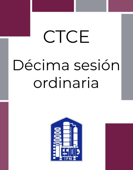 Síntesis de la Décima Sesión Ordinaria del CTCE