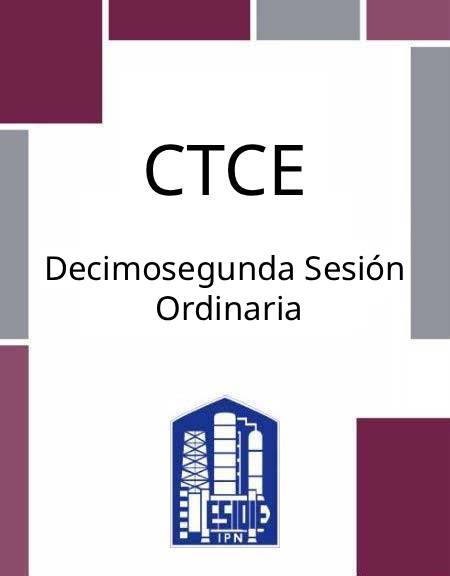 Síntesis de la Decimo Sesión Ordinaria del CTCE