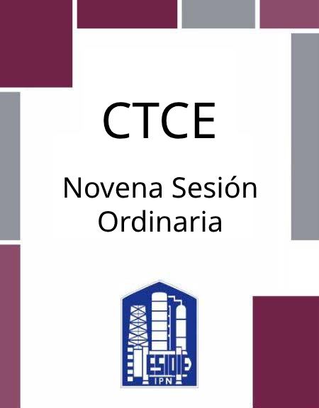 Síntesis de la Novena Sesión Ordinaria del CTCE